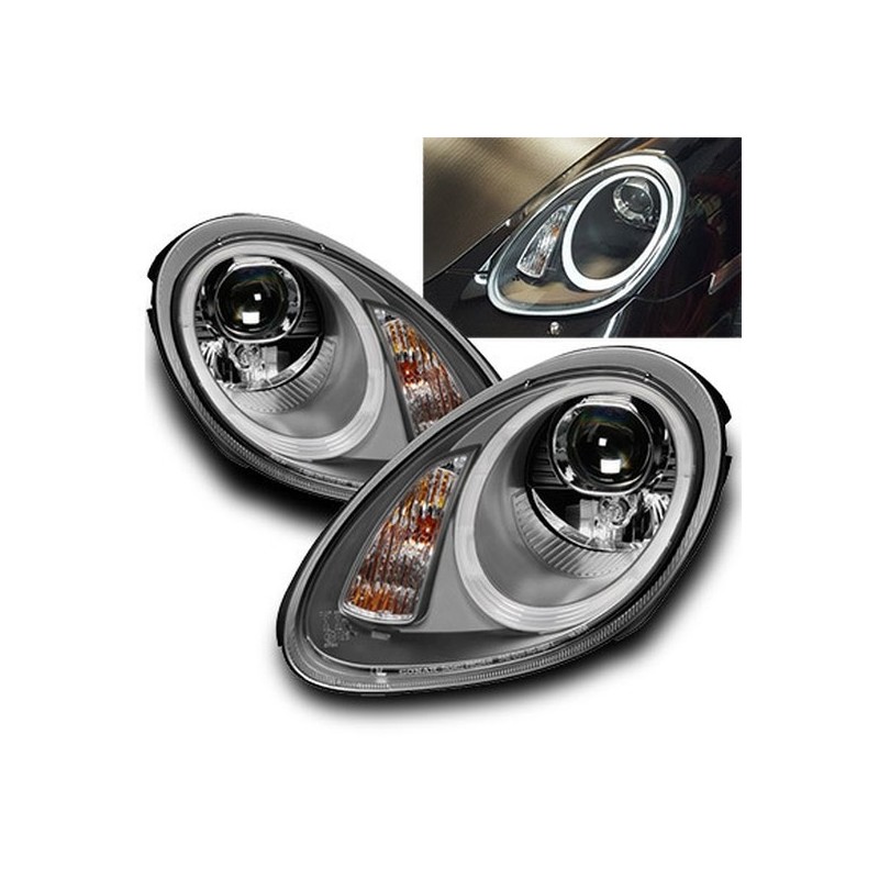 Projecteurs avec LED Optique Feux Diurnes Porsche Boxster/Cayman (987)