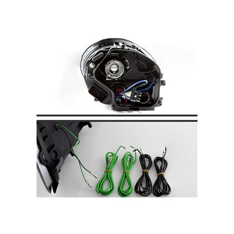Projecteurs avec LED Optique Feux Diurnes Porsche Boxster/Cayman (987)