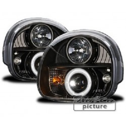 Projecteurs  avec Angel Eyes  Renault Twingo