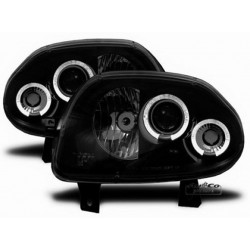 Projecteurs  avec Angel Eyes  Renault Clio (II / 1)