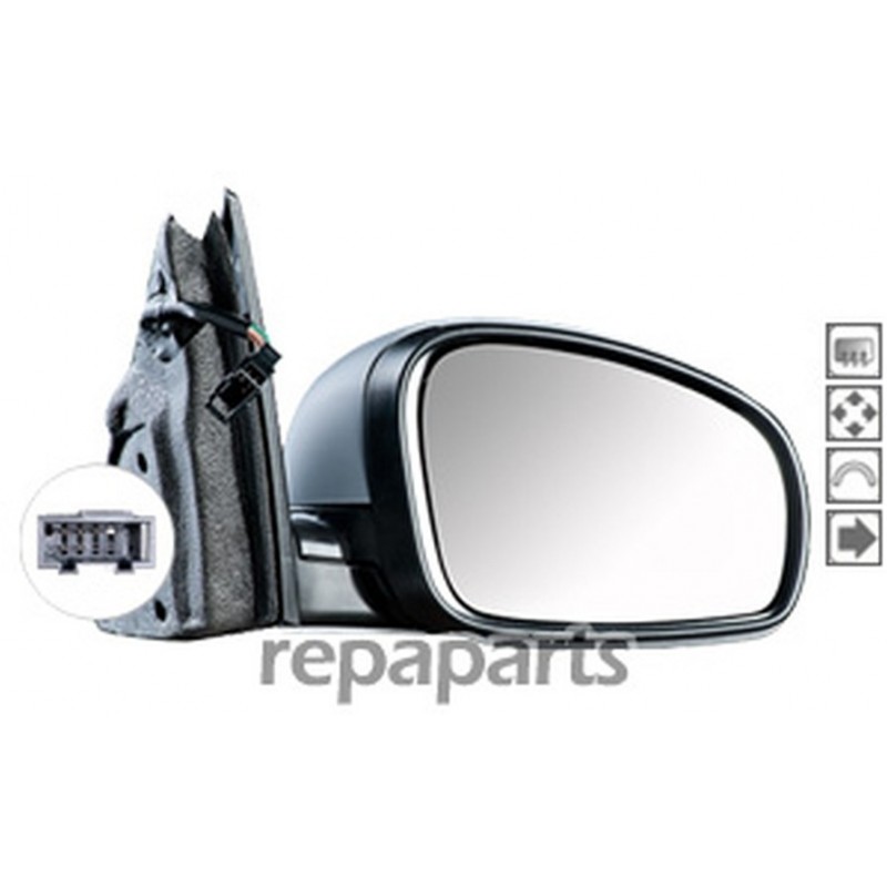 Rétroviseur extérieur  Skoda Roomster (5J)  droite