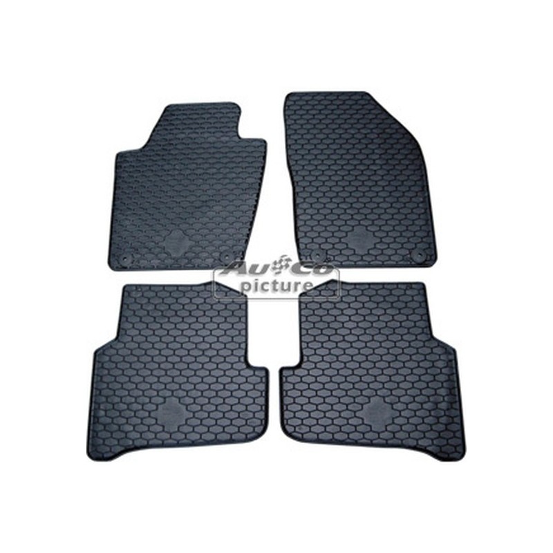 Tapis de sol en Caoutchouc Skoda Fabia III (NJ)