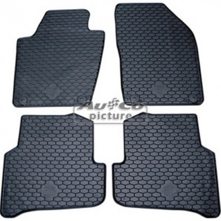 Tapis de sol en Caoutchouc Skoda Fabia III (NJ)