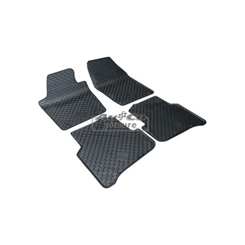 Tapis de sol en Caoutchouc Skoda Fabia III (NJ)