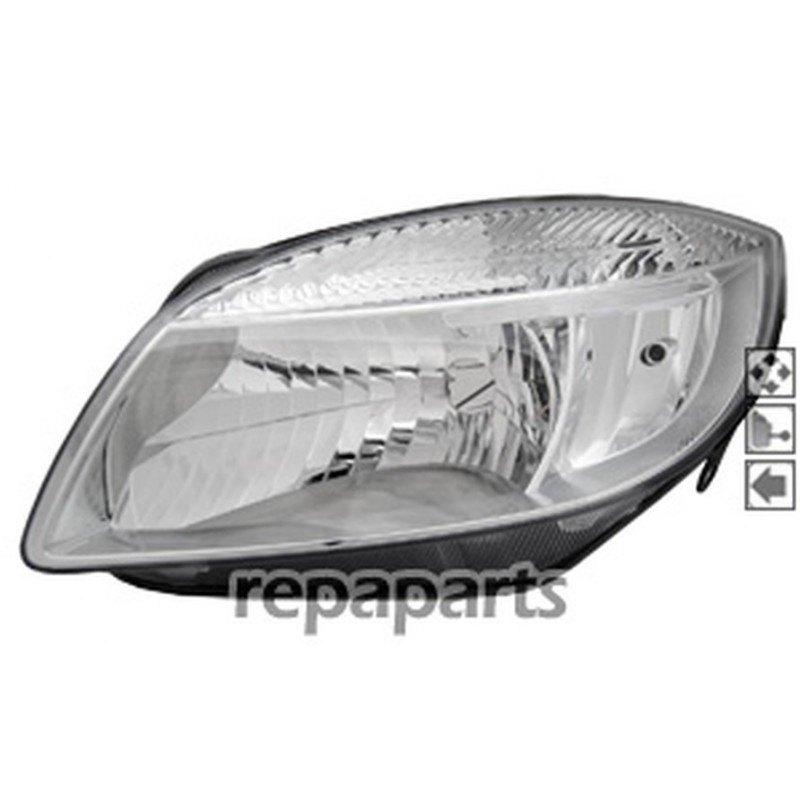 Phare  Skoda Roomster (5J)  gauche