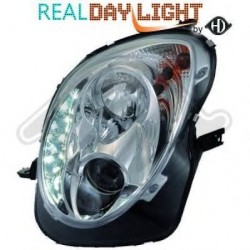 phares à LED, chrome   ALFA MITO,
