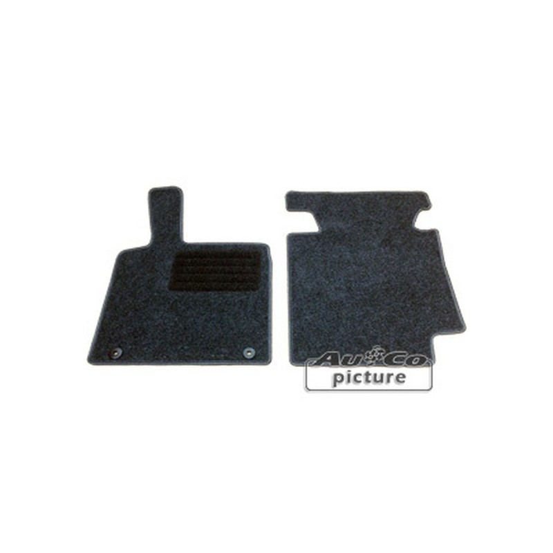 Tapis de sol textile Smart Fortwo (C 451)