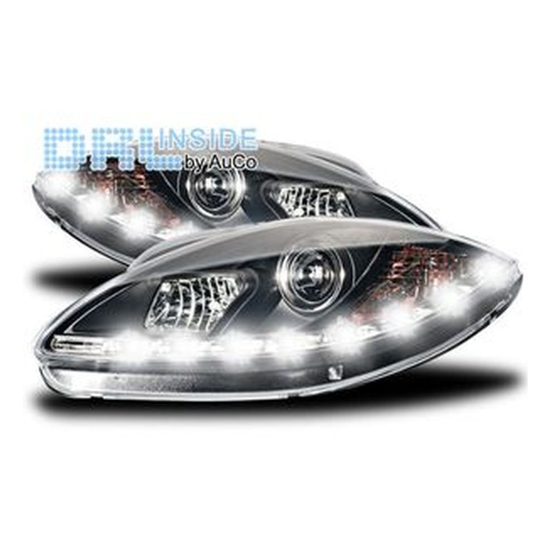 Projecteurs avec Feux Diurnes pour SEAT LEON (1P / 2009+) Projecteurs avec Feux Diurnes pour SEAT LEON (1P / 2009+)