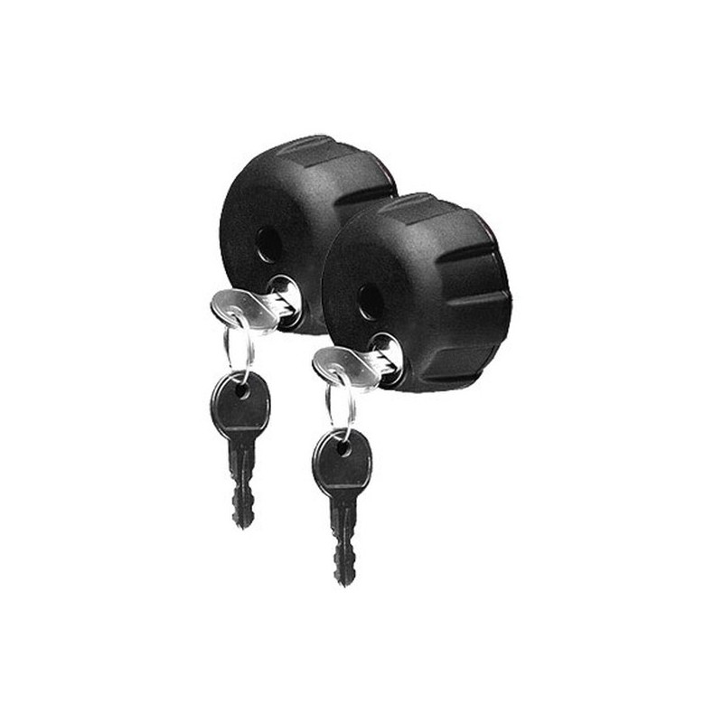 Serrure pour porte-vélo Peruzzo - Lot de 2