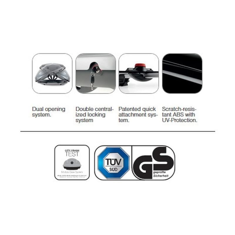 MODULA WEGO SPARCO 500 Coffre de toit