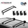 Barres de toit "Snap" Acier pour Citroen C3 X-TR Barres de toit "Snap" Acier pour Citroen C3 X-TR