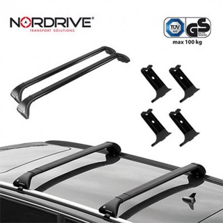 Barres de toit "Snap" Acier pour Peugeot 508 RXH / 508 SW Barres de toit "Snap" Acier pour Peugeot 508 RXH / 508 SW