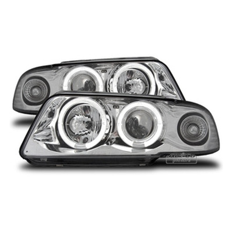 Projecteurs  avec 2 Angel Eyes  Audi A4 95-98
