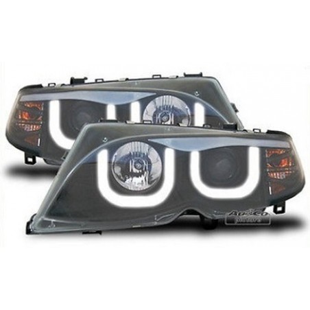 Projecteurs  3D LED Angel Eyes  BMW E46 01-05