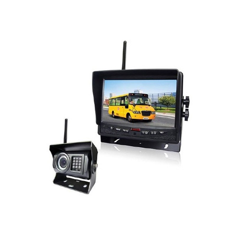 Funk Rückfahrkamera System AuCo RVS-7WD-2CH-IR