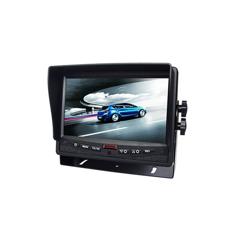 Rückfahrkamera System AuCo RVS-7C-3CH-IR