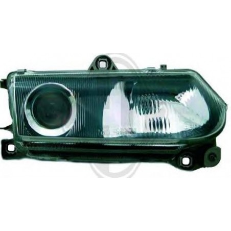 phares design, noir, H1/H1, pour règl. électr. 145/146, phares design, noir, H1/H1, pour règl. électr. 145/146,