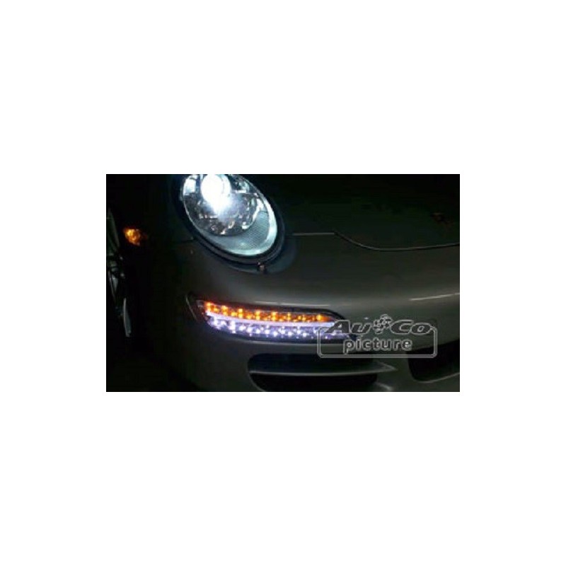 LED unité d'éclairage  Optique Feux Diurnes  Porsche 997