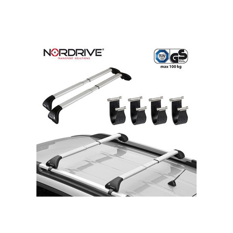 Barres de toit "Snap" Alu pour Citroen C3 Picasso Barres de toit "Snap" Alu pour Citroen C3 Picasso