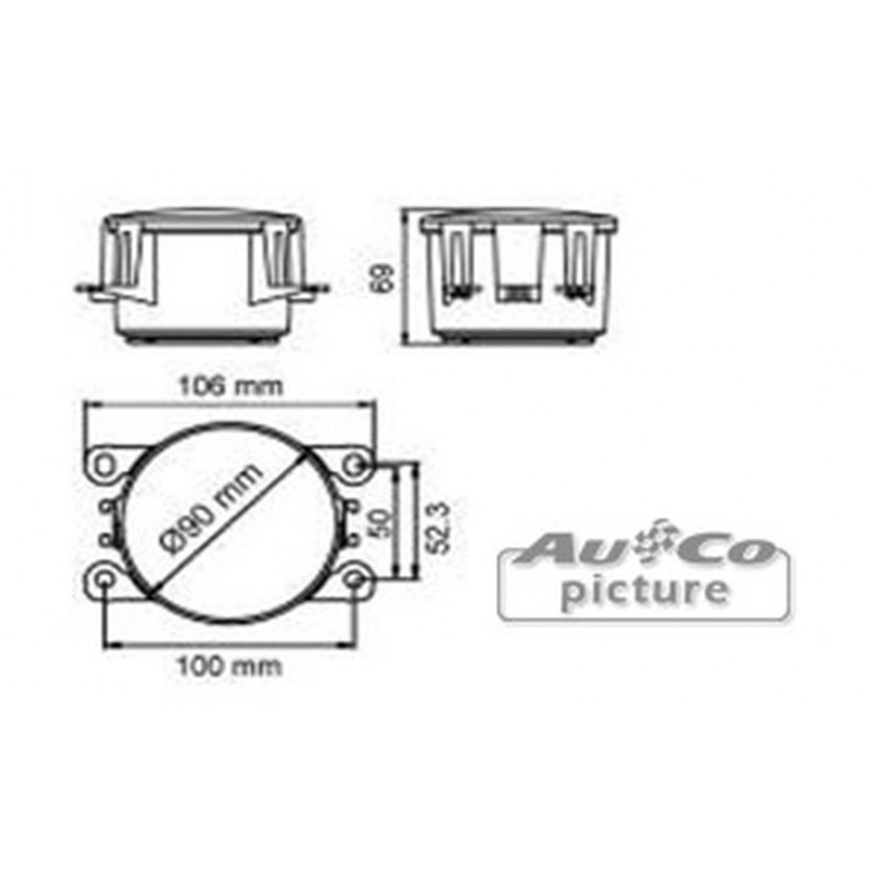 LED - Feux diurnes  Homologue CEE  Direct Fit!