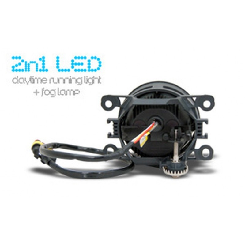 LED Feux diurnes & LED Projecteurs antibrouillard 2 in 1 - Direct Fit!