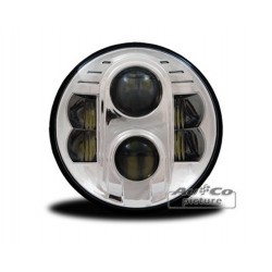 Projecteur à LED 7" (175mm) rond avec homologation européenne