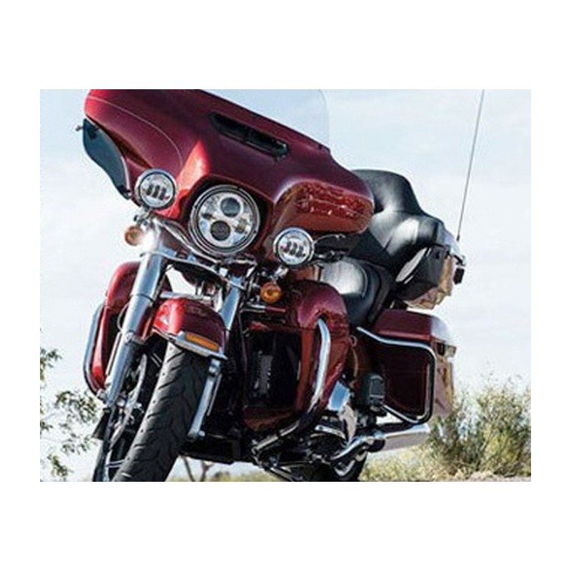 Projecteur à LED 7" (175mm) rond avec homologation européenne