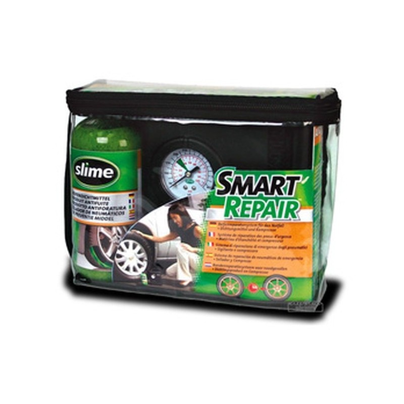 SLIME Système de réparation des pneus d'urgence