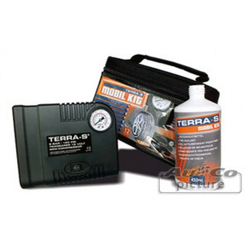 TERRA-S Système de réparation des pneus d'urgence