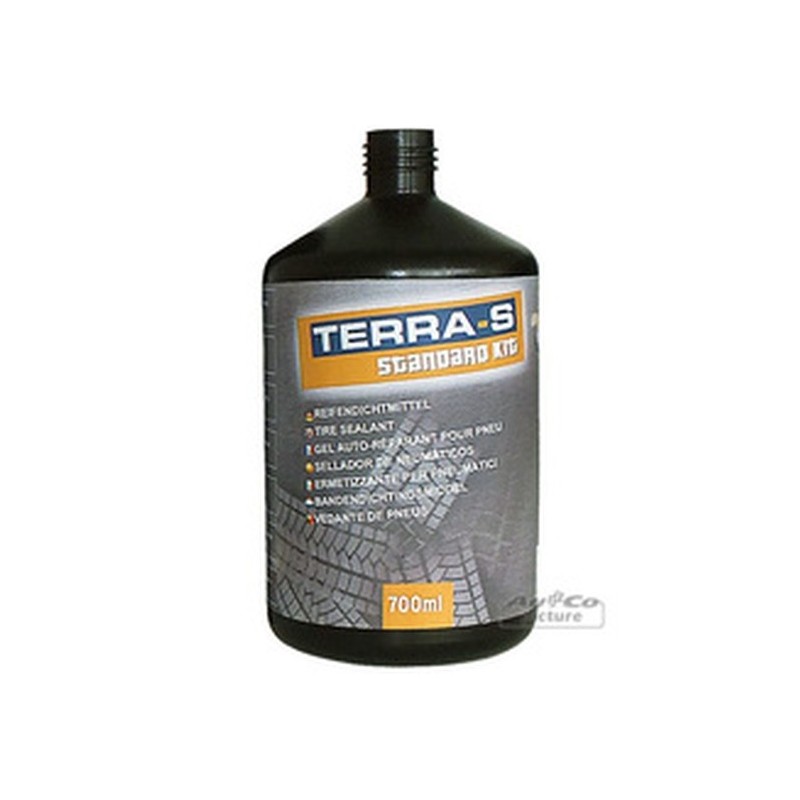TERRA-S Gel Auto-Réparant pour pneu Flacon de recharge 700 ml