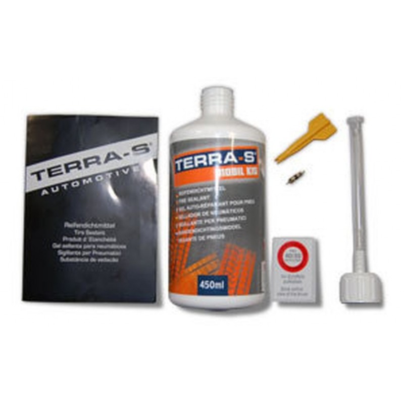 Gel Auto-Réparant pour pneu Flacon de recharge "Terra-S"