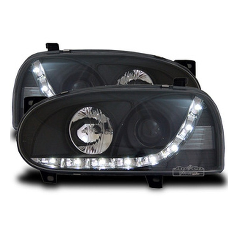 Projecteurs  Optique Feux Diurnes  VW Golf 3