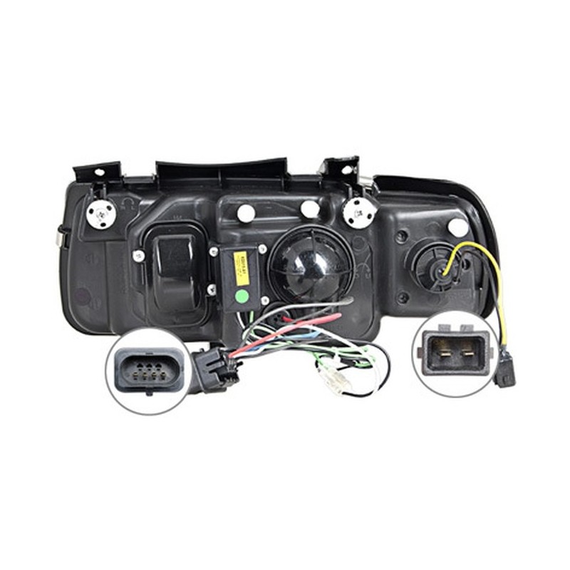 Projecteurs  Optique Feux Diurnes  VW Polo (6N)