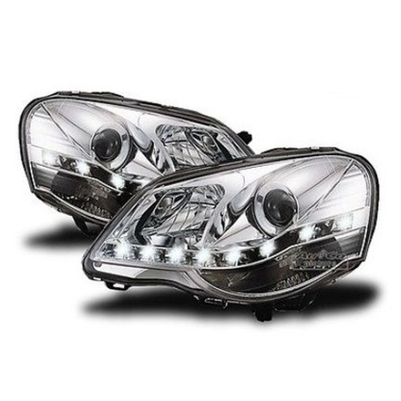Projecteurs  Optique Feux Diurnes  VW Polo (9N3)