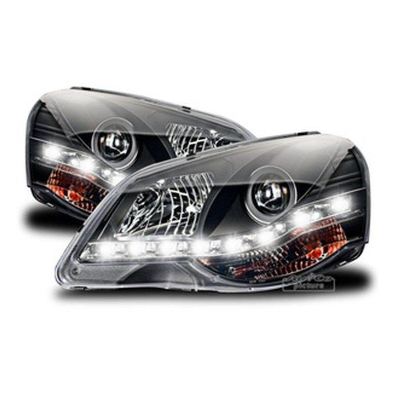 Projecteurs avec DRL-Look por VW POLO (9N3)