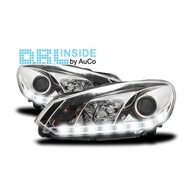 Projecteurs  avec Feux Diurnes  VW Golf VI