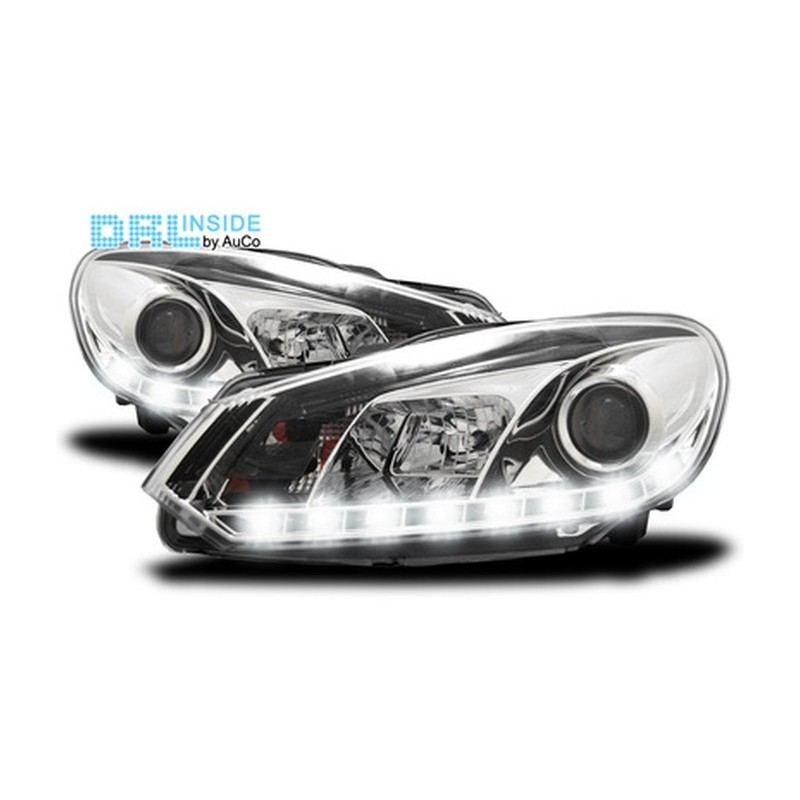 Projecteurs  avec Feux Diurnes  VW Golf VI