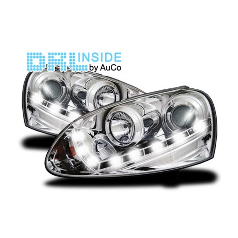 Projecteurs  avec Feux Diurnes  VW Golf V (XENON)