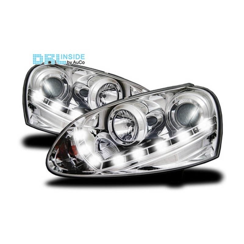 Projecteurs  avec Feux Diurnes  VW Golf V (XENON)