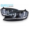 Projecteurs avec Feux Diurnes LED pour VW GOLF 7 CHROME-LINE Projecteurs avec Feux Diurnes LED pour VW GOLF 7 CHROME-LINE