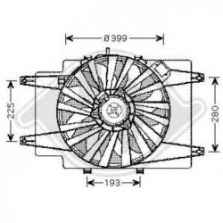 moto-ventilateur compl.           ALFA 147