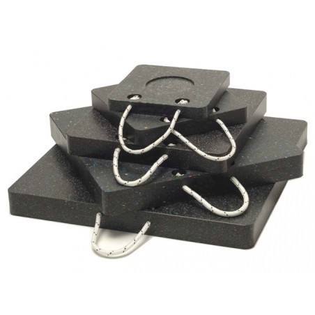 Square Pad for stabilizers 400x400x40 Square Pad for stabilizers 400x400x40