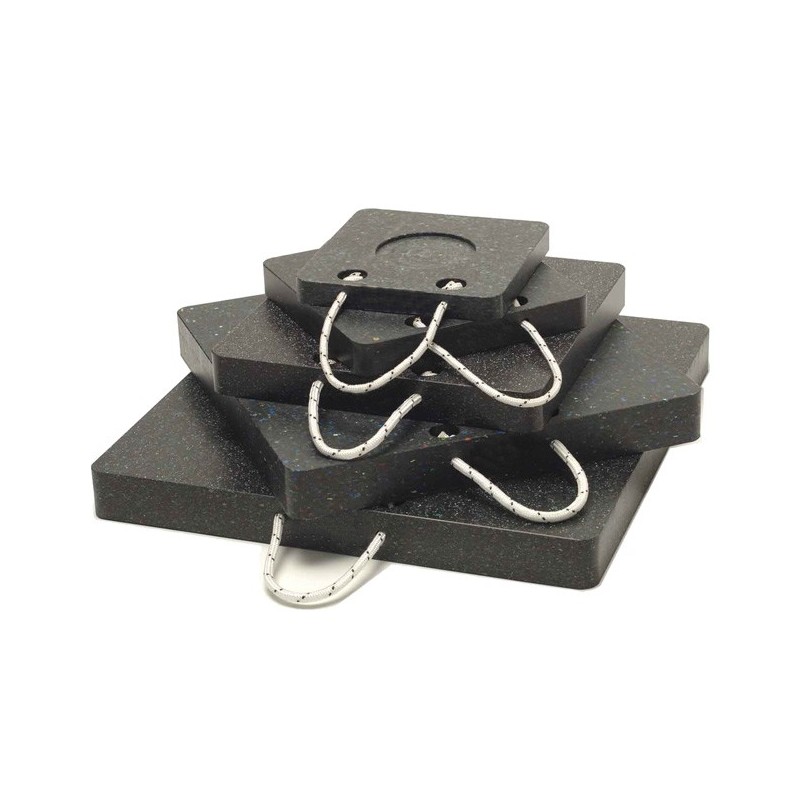 Square Pad for stabilizers 400x400x50