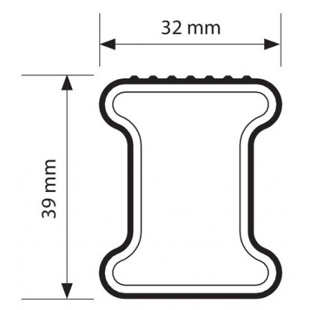 NORDRIVE KARGO - Steel roof bar - 135