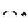 NORDRIVE SNAP ALU Telescopic roof bars Large NORDRIVE SNAP ALU Telescopic roof bars Large