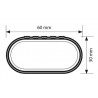 NORDRIVE SNAP ALU Telescopic roof bars Large NORDRIVE SNAP ALU Telescopic roof bars Large