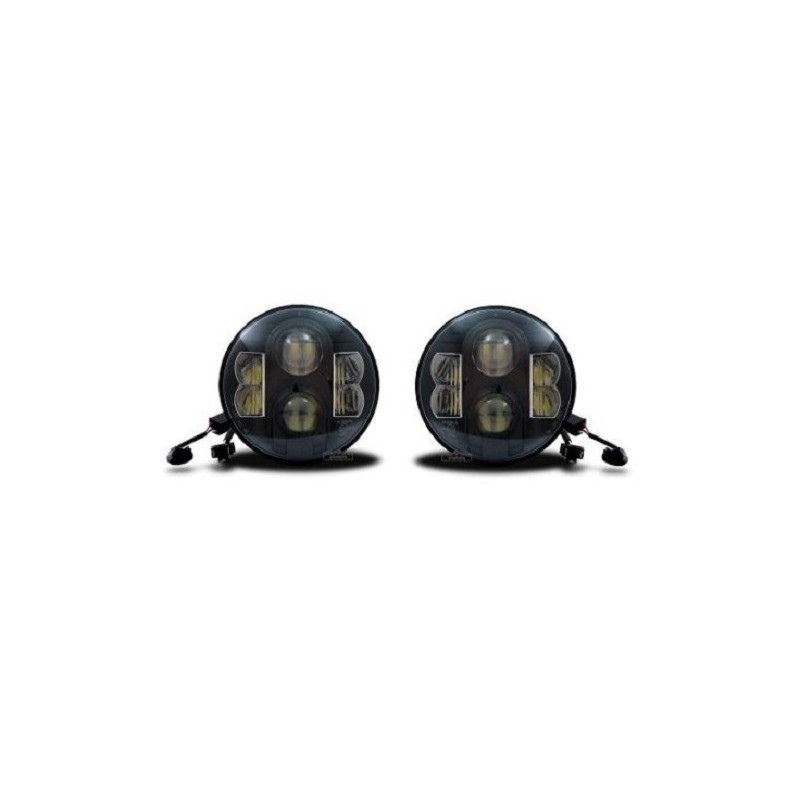 Kit Feux LED pour JEEP WRANGLER TJ/JK (Black Design)