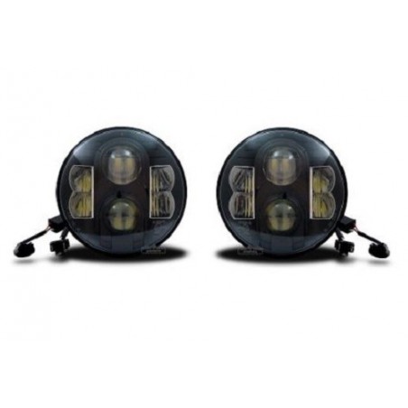 Kit Feux LED pour JEEP WRANGLER TJ/JK (Black Design)