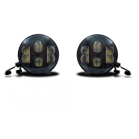 Kit Feux LED pour JEEP WRANGLER TJ/JK (Black Design)