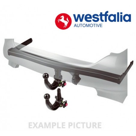 WESTFALIA Attelage de remorque A40V détachable SKODA OCTAVIA 3 / LIMOUSINE / COMBI / RS / SCOUT